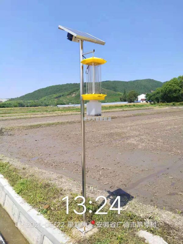 各地農業(yè)農村局紛紛引進(jìn)天意太陽(yáng)能殺蟲(chóng)燈、自動(dòng)蟲(chóng)情測報燈